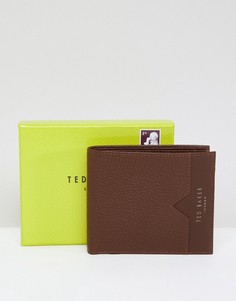 Бумажник из зернистой кожи Ted Baker Looeze-Рыжий