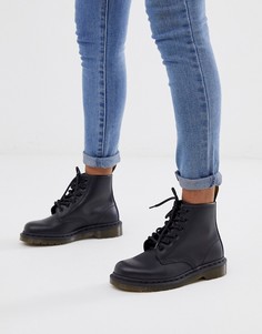 Ботинки с 6 парами люверсов Dr Martens 101-Черный