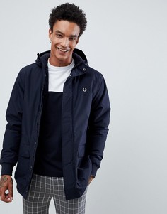 Темно-синяя куртка с капюшоном Fred Perry Stockport-Темно-синий