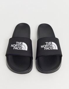 Черные шлепанцы The North Face Base Camp II-Черный