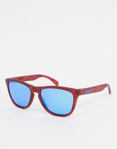 Солнцезащитные очки в квадратной оправе Oakley-Красный
