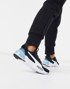 Черно-серебристые кроссовки Puma CELL PHASE performance-Черный