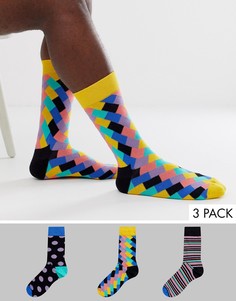 Набор из 3 пар носков HS by Happy Socks-Мульти