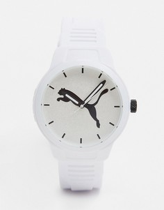 Белые часы с логотипом Puma Reset P5012-Белый