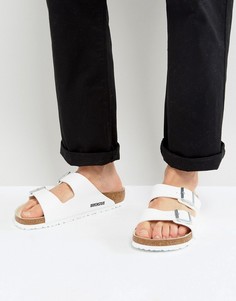 Белые сандалии Birkenstock-Белый