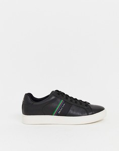 Черные кожаные кроссовки PS Paul Smith Rex-Черный