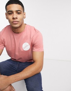 Футболка с логотипом Jack & Jones Originals-Розовый