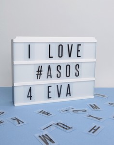 Светильник с буквами A4 Fizz-Мульти