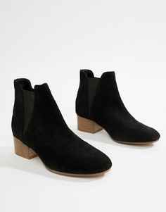Замшевые ботильоны ASOS DESIGN-Черный