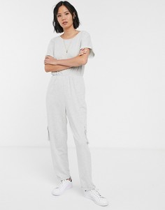 Комбинезон для дома в стиле милитари ASOS DESIGN-Бежевый