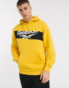 Худи желтого цвета Reebok Classics Vector-Желтый