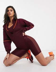 Бордовое боди adidas x IVY PARK-Красный