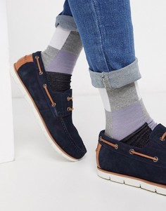 Носки в клетку ASOS DESIGN-Черный