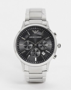 Серебристые наручные часы Emporio Armani AR2434-Серебряный