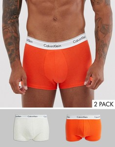 Набор из 2 хлопковых боксеров-брифов Calvin Klein-Мульти