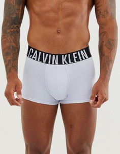 Голубые хлопковые боксеры-брифы Calvin Klein Intense Power-Синий