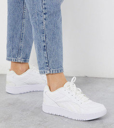 Белые кроссовки Reebok Court Double Mix-Белый