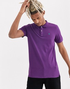 Окрашенная футболка-поло Scotch & Soda-Фиолетовый