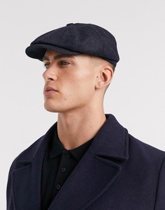 Темно-синяя кепка Ted Baker-Темно-синий