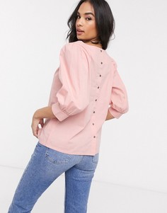 Розовый топ Vila