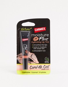 Бальзам для губ Carmex Moisture Plus - Coral Me Cool-Розовый