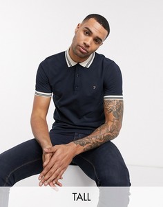 Поло темно-синего цвета Farah-Темно-синий