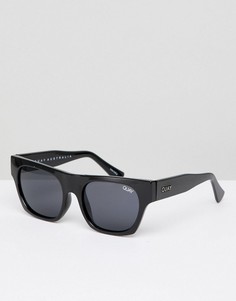 Черные квадратные солнцезащитные очки Quay Australia festival collection sofia richie something extra-Черный