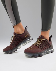 Бордовые кроссовки Nike Running Vapormax Utility-Фиолетовый