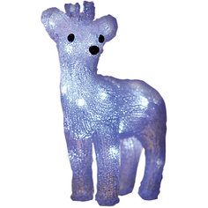 Светодиодная фигурка GLOS "Северный олень", 35 см