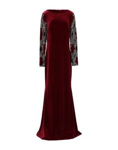 Длинное платье Badgley Mischka
