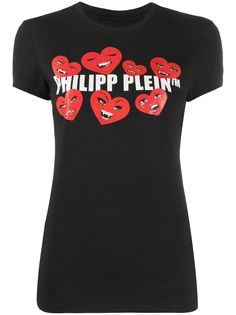 Philipp Plein футболка с круглым вырезом и принтом