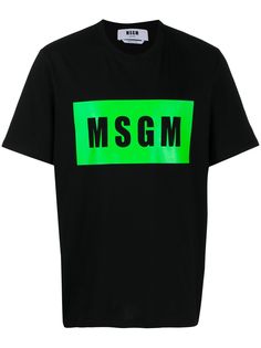 MSGM футболка с логотипом