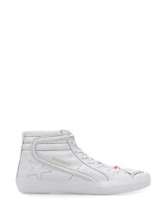 Golden Goose кеды Slide с тиснением