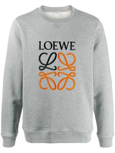 Loewe толстовка с вышитым логотипом