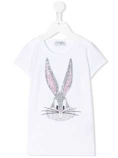 Monnalisa футболка с декором Bugs Bunny
