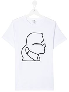 Karl Lagerfeld Kids футболка Ikonik Karl