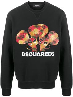 Dsquared2 толстовка с графичным принтом