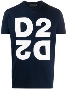 Dsquared2 футболка с принтом D2