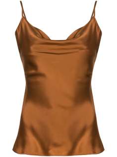 Nicholas cowl neck satin camisole