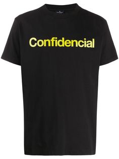 Marcelo Burlon County Of Milan футболка с принтом Confidencial