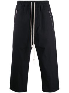Rick Owens спортивные шорты с кулиской