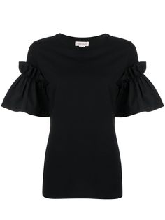 Alexander McQueen футболка с оборками