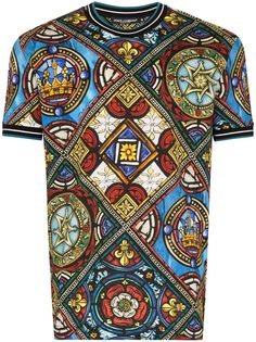 Dolce & Gabbana футболка Kings Age с принтом