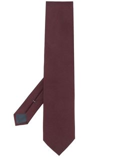 Ermenegildo Zegna галстук с заостренным концом