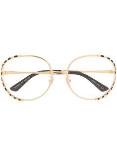 Gucci Eyewear очки в круглой оправе