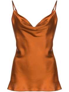 Nicholas cowl neck satin camisole