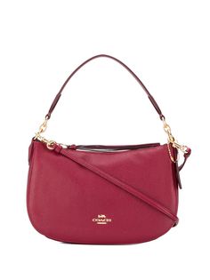 Coach сумка-тоут с металлическим логотипом