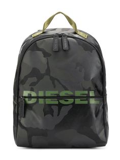 Diesel Kids camouflage print backpack
