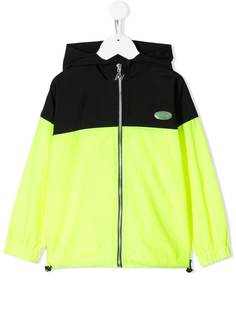 Msgm Kids colour-block windbreaker jacket