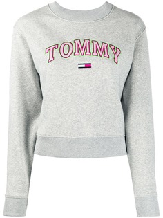 Tommy Jeans толстовка с вышитым логотипом и длинными рукавами